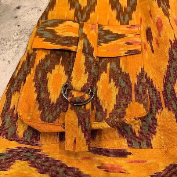 Nanette Lepore Wild West Ikat Halter Dress sz 0 - Picture 2 of 8
